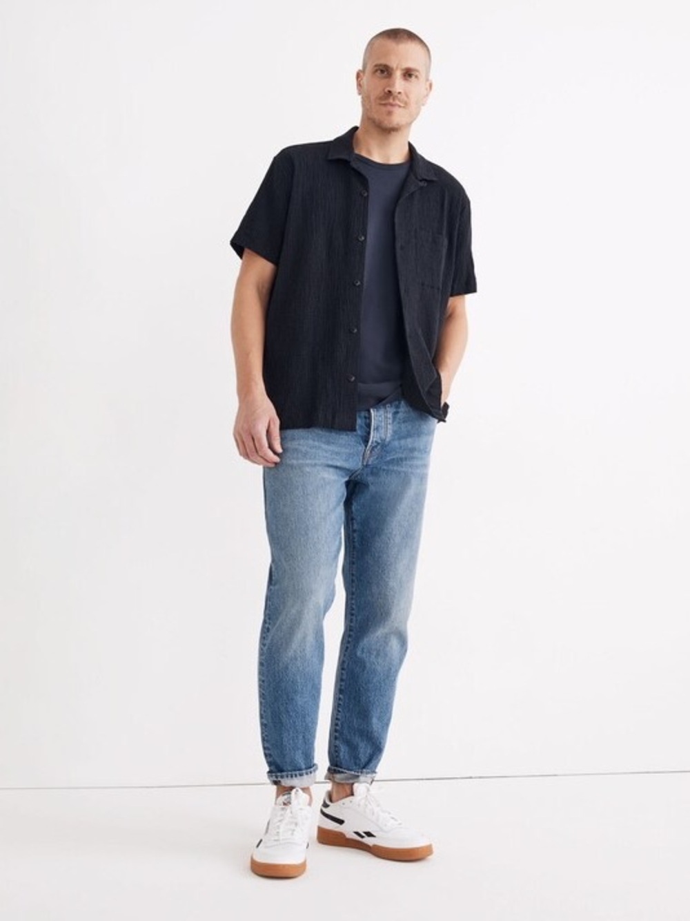 Madewell Easy Short-Sleeve Camp Shirt